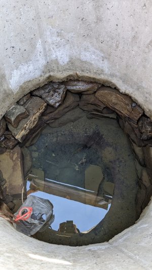 Проходили тут 10 червня, і на той момент у криниці валялося кілька лягушачих тіл, прийшлося шукати воду де інде