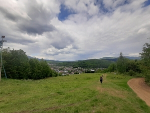 Вид на Поляну з гори