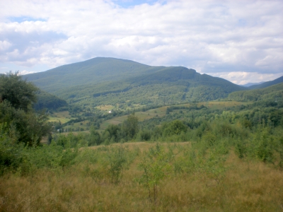 Вище табору на полонині