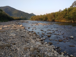 річка Мізунка в селі Старий Мізунь