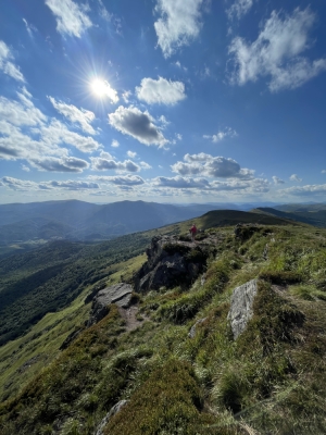 Вид на хребет