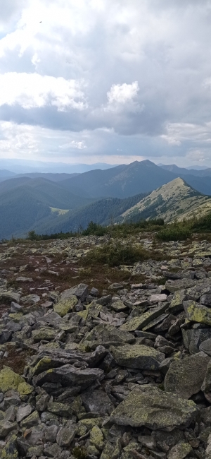 Краєвид з гори Синяк